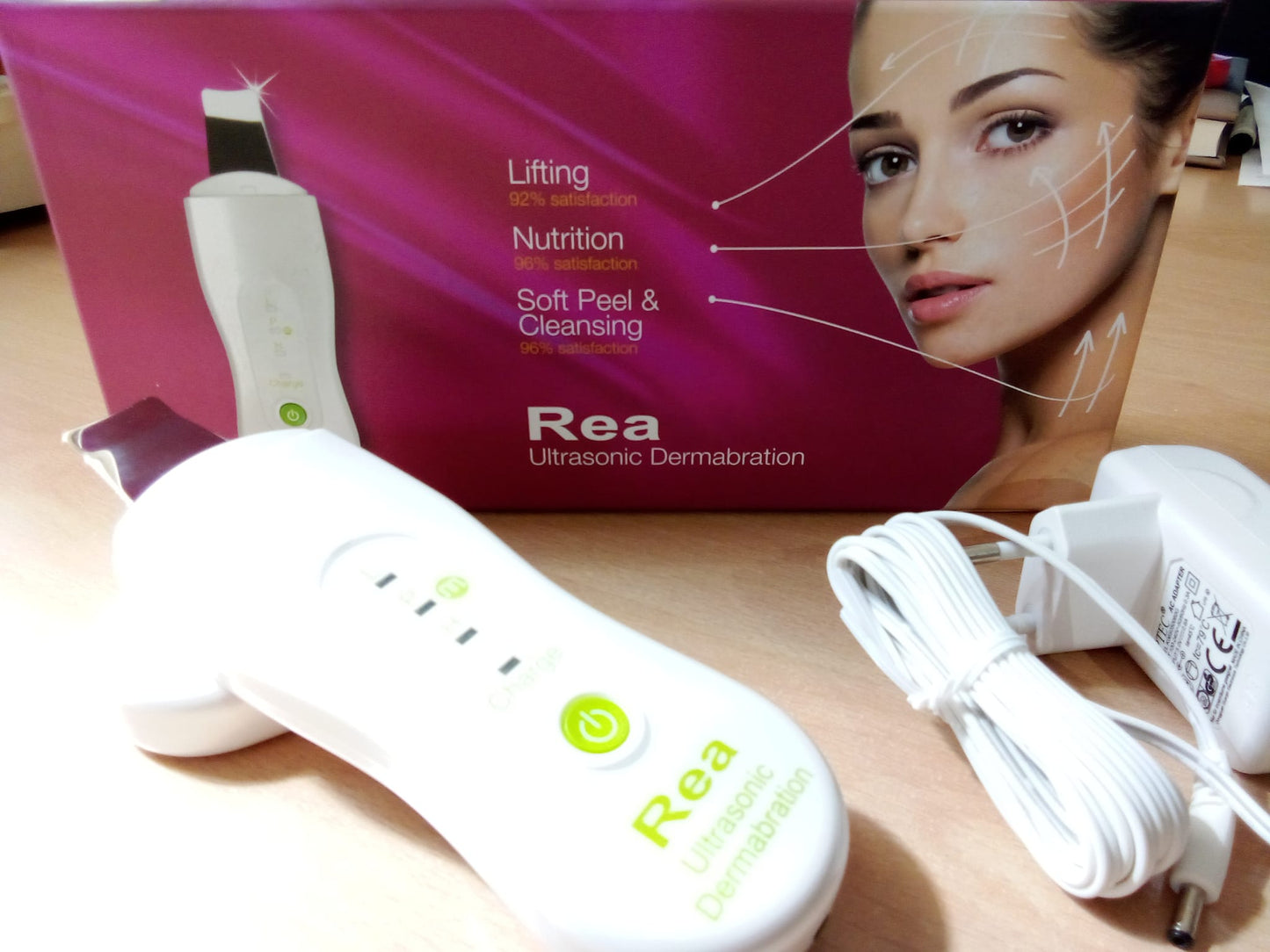 READ ultraSonic Dermoabration, Dermoabrasión ultra sónica, tecnología para limpiar, refrescar y potenciar la piel, limpieza profunda y exfoliante