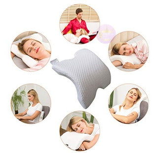 Almohada sin Presión, almohada para parejas, evita entumecimiento a la hora de dormir, cómoda almohada